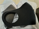 TELLTRY防尘高颜值口罩可水洗黑色口罩男女透气夏季防护口罩独立装*3 聚氨酯明星口罩【黑色3只装】 实拍图