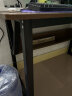 蔓斯菲尔（MSFE）电竞电脑桌台式卧室家用简易学习桌成人写字桌转角书桌工作台桌子 单人位【升级40MM】黑橡木120CM 晒单实拍图