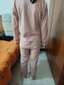 诺宜（NuoYI）月子装月子服纯棉哺乳衣孕产妇家居服睡衣J38158条纹粉色L 实拍图