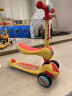 babycare儿童滑板车1-3岁滑行车宝宝溜溜车小孩踏板单脚车可坐可滑洛克黄  实拍图