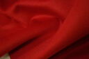 芸昉高端双面水波纹羊绒大衣面料100纯山羊绒男女大衣裤子连衣裙布料 3#大红色 拍一件=0.5米 晒单实拍图