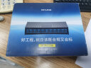 普联（TP-LINK）10口双上联千兆8口poe交换机 家用监控网络集线分线分流器 TL-SL1210PM 实拍图