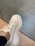 FILA 斐乐官方帆布鞋女鞋LAVA胖胖底厚增高鞋2025春夏板鞋休闲小白鞋 实拍图