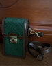 北包包小包包女新款质感手机包时尚迷你斜挎包百搭洋气单肩女包生日礼物 绿色 女士手机包 实拍图