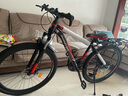 永久（FOREVER）山地自行车男越野单车变速赛车26英寸学生成年大人女成人 辐条-黑红【超强减震 承重升级】 27.5寸24速【适合:165-185cm】 实拍图