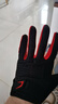 洛克兄弟（ROCKBROS） 骑行手套全指自行车电动车摩托车手套春秋冬长指男女款可触屏 S169秋季液态硅胶减震(黑红） M 实拍图
