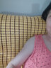 李记花果山沙发垫夏季凉垫麻将凉席沙发坐垫麻将块凉席竹席防滑垫贵妃可定制 窄边糯米色【双牛筋+防滑底】 60*135cm 实拍图
