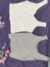 小护士 女士背心 棉质工字透气女式吊带背心打底衫JMB004 麻灰 XL(175/105) 实拍图