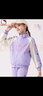 Hello Kitty女童运动套装儿童春秋装运动服中大童外套裤子两件套HKT02紫色130 实拍图