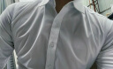 森马（Semir）[商场同款]长袖衬衫男2024春季基础纯色简约纯棉上衣101124105199 晒单实拍图