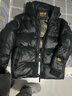 雪中飞黑曜石系列秋冬新款羽绒服男女同款连帽保暖防寒休闲情侣外套 实拍图