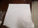 冰星梦纯棉白色毛巾批发酒店宾馆美容院加厚包头全棉定制logo吸水白毛巾 加厚毛巾32股纱150克35*75 实拍图