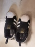 巴布豆（BOBDOG）宝宝鞋子男软底1-3岁春秋新款小童透气学步鞋 黑/金 29 适合脚长17.6cm 实拍图