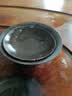 豪尊（HAOZUN）白瓷陶瓷三才盖碗茶盅茶具泡茶碗沏茶碗功夫茶具青花山水酒店家用 原矿黑紫砂盖碗 实拍图