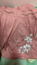 俞兆林中老年妈妈睡衣女夏季纯色棉质短袖中裤婆婆大码粉妆百合XL 晒单实拍图