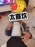 babycare小月龄保温杯吸管奶瓶不锈钢婴幼儿宝宝钛空儿童水杯奶瓶保温杯 【316不锈钢款】冰川蓝 实拍图