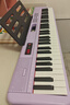 贝琪电子琴88键成人儿童6-12岁便携新手入门幼师学生初学者电子钢琴 B133【经典款】61键-星黛紫 套餐一：标配 实拍图