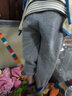 赢一贝（Yingyibei）婴儿春装男女童牛仔裤新款宝宝春秋韩版束脚长裤子2-3岁小童外穿 浅蓝色 110cm 实拍图