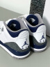 耐克（Nike）Air Jordan 3 AJ3 灰蓝 爆裂纹 中帮复古篮球鞋 CT8532-140 41 晒单实拍图