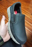 斯凯奇（Skechers）男鞋休闲商务鞋秋季一脚蹬厚底板鞋软底舒适乐福鞋豆豆鞋77157 实拍图