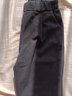 子牧棉麻秋冬装 女韩版高腰显瘦萝卜裤宽松休闲哈伦裤0878 深灰色不加绒 L (建议105-115斤) 实拍图