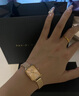 丹尼尔惠灵顿（DanielWellington）DW手表女经典小方表流光金时尚女士手表圣诞礼物送女友DW484 实拍图