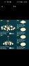 雷士（NVC）北欧轻奢水晶缤纷吊灯半智能客厅吊灯餐厅吊灯现代灯具灯饰套餐 12+6头+卧室灯*4【四室两厅】 实拍图