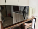 美的（Midea）微波炉烤箱一体机 光波炉 小型家用平板加热速热解冻烤肉烤蛋挞微烤一体机18升（M1-L201BM） 实拍图