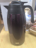 膳魔师（THERMOS） 保温壶家用大容量办公热水瓶暖壶2L男女不锈钢真空水壶 THS/THX THX-2000咖啡色 2L 实拍图