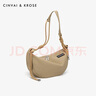 CinvaiKrose包包女包轻奢侈斜跨包女士包包新款2026男女同款帆布包 卡其色-男女通用 实拍图