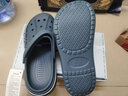 回力洞洞拖鞋休闲室内户外轻便透气不易滑包头沙滩鞋HL03271蓝灰40码 实拍图