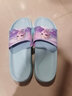 迪士尼儿童拖鞋夏宝宝女童洗澡防滑凉拖鞋小孩软底公主室内家居鞋 GE222651湖蓝 内长24.5cm 245 实拍图
