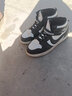 巴布豆（BOBDOG）男童运动鞋男童鞋子秋冬季大棉防水儿童板鞋加绒二棉鞋男孩休闲鞋 黑白高帮【皮面】TS1308 38 鞋内长24cm 实拍图