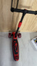 Hudora德国滑板车儿童 2-3-6-10-15岁滑步车闪光加大折叠踏板车 红色 晒单实拍图