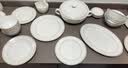 汉茗景德镇骨瓷餐具家用欧式饭碗面碗陶瓷碗筷盘碗碟汤碗自由组合小资 4.5英寸饭碗 实拍图