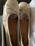 百丽芭蕾风玛丽珍鞋女商场同款蝴蝶结单鞋A1Q1DCQ3预售 米色 38 晒单实拍图