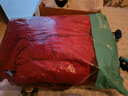 茵曼2025冬季女装新款羽绒服红装高充绒量鸭绒灯芯绒保暖短外套上衣 深枣红 XL 166-170cm /121-130斤 实拍图