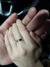 Cartier卡地亚戒指 情侣男女同款3.6毫米宽LOVE结婚对戒婚戒多码可选 B4085200 18K玫瑰金色 52 晒单实拍图