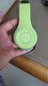 金尚马头戴式蓝牙耳机P47可折叠调节蓝牙可插卡无线蓝牙耳机马卡龙游戏学生运动蓝牙耳机 【绿色】图中为实物图 实拍图