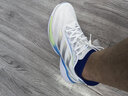 adidas领航系列Supernova Eterno随心畅跑体测跑鞋男女阿迪达斯 白/金属银/黄/蓝   42.5 实拍图
