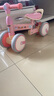 飞鸽平衡车滑行车童车四轮宝宝学步车婴幼儿童溜溜防侧翻小孩1-3-4岁 粉色【减震基础款】 实拍图