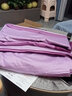 星晨（XING CHEN）版简约床上用品四件套纯棉全棉床裙款防滑床罩被单被套 罗马巨风紫色四件套 1.8m床（200*230cm被套） 实拍图