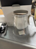 尚明（SAMADOYO）玻璃内胆飘逸杯泡茶壶茶水分离过滤冲茶具套装2025家用办公沏茶壶 【强烈推荐】恒温宝+金灰色 800ml 实拍图