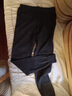 恒源祥纯色羊毛裤男秋冬季修身裤薄款式保暖裤中青年内穿弹力针织毛线 黑灰纯全100新l款品 2XL 180纯全100新l款品 实拍图