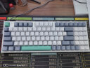机械师K500客制化有线机械键盘 PBT键帽 RGB热插拔游戏键盘 办公键鼠套装 笔记本电脑台式机键盘 旷野白绿-红轴-RGB-热插拔 晒单实拍图