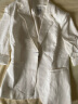 初申七分袖薄款西装外套女时尚通勤修身一粒扣小西装S143F4576 晒单实拍图