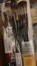 温莎牛顿画家专用丙烯颜料300ml大瓶手绘彩绘diy画墙绘专用材料纺织画专用丙烯颜料防水防嗮 草绿 300ml 实拍图