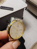 天王（TIAN WANG）手表男士机械表经典双日历显示钢带大表盘夜光男表送父亲生日礼物 金色男表5732（支持定制刻字） 实拍图