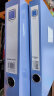 齐心(Comix) 10个装 75mm牢固耐用粘扣档案盒/A4文件盒/资料盒 蓝色EA1003-10 晒单实拍图