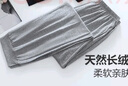 颂感睡裤男士夏季纯棉100%长裤春秋裤居家居裤睡衣全棉休闲裤宽松 【束脚 薄款】浅灰 XL （建议130-160斤） 实拍图